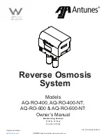 Предварительный просмотр 1 страницы Antunes 9710161 Owner'S Manual