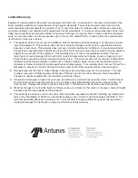 Preview for 24 page of Antunes GST-3V Owner'S Manual