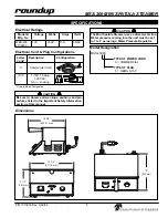 Предварительный просмотр 5 страницы Antunes roundup MSS-200 Owner'S Manual