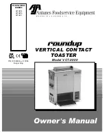 Antunes Roundup VCT-2000 Owner'S Manual preview