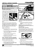 Preview for 14 page of Antunes Roundup VCT-2000 Owner'S Manual