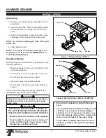 Preview for 6 page of Antunes WD--35A 9400123 Owner'S Manual