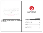 Preview for 2 page of ANTVR CAP User Manual