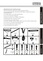 Preview for 2 page of Anvil 1006457285 Instruction Manual