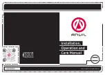 Preview for 1 page of Anvil HDM0003 Installation Operation And Care