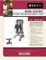 Anvil MIX7130 Specifications preview