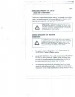 Preview for 2 page of Anvil SKA 7011 Instruction Manual