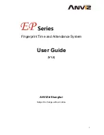 Anviz EP10 User Manual предпросмотр