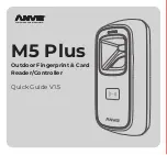 Anviz M5 Plus Quick Manual preview