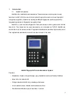 Предварительный просмотр 11 страницы Anviz OA200 User Manual