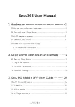 Preview for 2 page of Anviz Secu365 User Manual