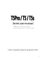 Предварительный просмотр 1 страницы Anviz T5 User Manual