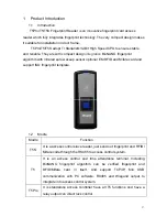 Предварительный просмотр 8 страницы Anviz T5 User Manual