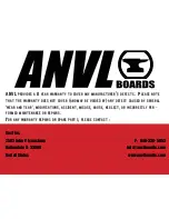 Предварительный просмотр 8 страницы ANVL boards Skatecycle Instructions Manual