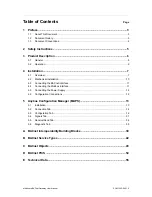 Preview for 3 page of Anybus Modbus to BACnet Gateway User Manual