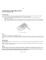 Предварительный просмотр 5 страницы Anycom HCC-250 User Manual