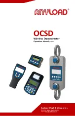 Preview for 1 page of Anyload OCSD Series Operation Manual