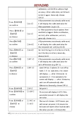 Preview for 16 page of Anyload OCSD Series Operation Manual