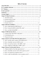 Предварительный просмотр 2 страницы AnyNet AnyNet-12824 System Operation Manual