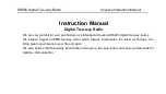 Preview for 2 page of Anysecu DR880 Instruction Manual