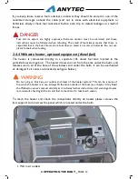 Preview for 20 page of ANYTEC 2018 A27 Owner'S Manual