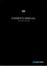 ANYTEC A27 CAB Owner'S Manual preview