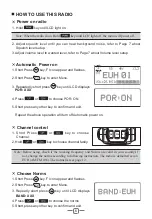 Preview for 9 page of AnyTone APOLLO I Operating Instructions Manual