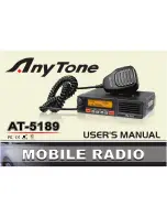 AnyTone AT-5189 User Manual предпросмотр