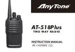 Предварительный просмотр 2 страницы AnyTone AT-518Plus Instruction Manual