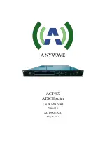 Anywave ACT-9X User Manual preview