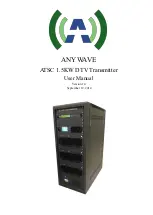 Anywave ATSC 1.5KW User Manual preview