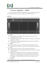 Preview for 16 page of Anywave ATSC 1.5KW User Manual