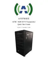 Anywave ATSC 1KW Quick Start Manual preview