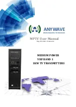 Предварительный просмотр 1 страницы Anywave MPTV User Manual