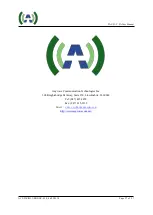 Preview for 27 page of Anywave PA-VIII1-C-FA User Manual