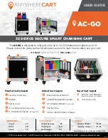 Preview for 1 page of Anywhere Cart AC-GO User Manual