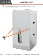 Предварительный просмотр 22 страницы Anywhere Cart AC-LOCKER Series User Manual