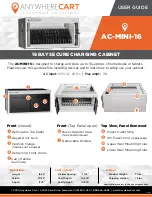 Anywhere Cart AC-MINI-16 User Manual preview