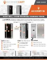 Anywhere Cart AC-VERT-16 User Manual preview