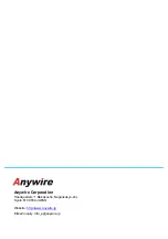 Preview for 62 page of Anywire B2G78-E1 User Manual