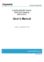 Anywire B2G78-EC1 User Manual preview