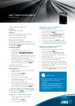 ANZ DIGIPASS 276 User Manual предпросмотр