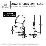 Предварительный просмотр 3 страницы Anzzi ACCENT KF-AZ003 Series Installation Manual