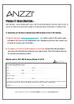 Preview for 2 page of Anzzi BA-LMDFV002WH Install & Operation Manual