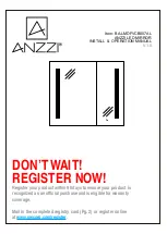 Anzzi BA-LMDFVCB007AL Install & Operation Manual preview