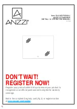 Preview for 1 page of Anzzi BA-LMDFX006AL Install & Operation Manual