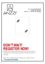 Preview for 1 page of Anzzi BA-LMDFXBT005WH Install & Operation Manual