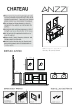 Preview for 3 page of Anzzi Chateau V-MRCT0060 Install & Operation Manual