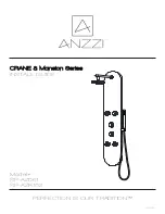 Anzzi CRANE & Mansion Series Install Manual preview