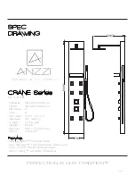 Preview for 5 page of Anzzi CRANE Series Install Manual